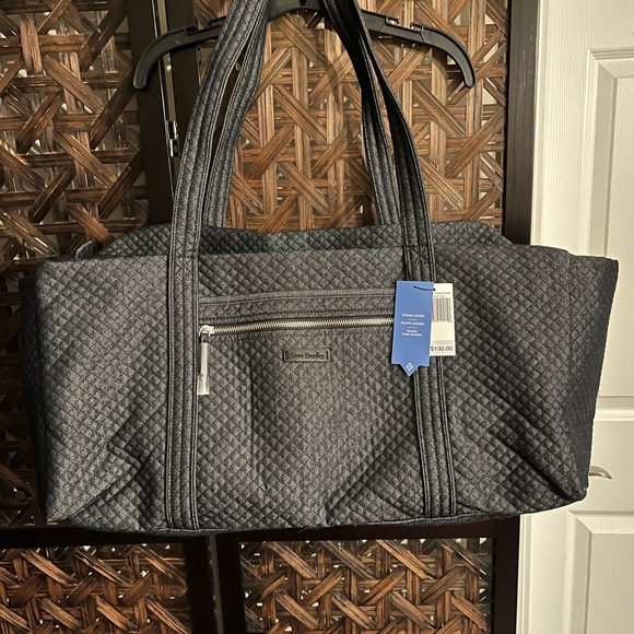 Vera Bradley Handbags - Vera Bradley Iconic Large Denim Travel Duffel